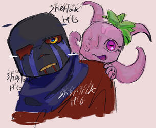 45$ (duble-headshot colored sctetch- 40$, rough render - 5$, flatcolor background - free)